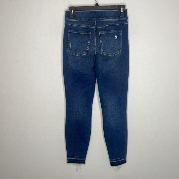 SPANX | Distressed Raw Hem Jeans Size Small - Picture 8 of 9